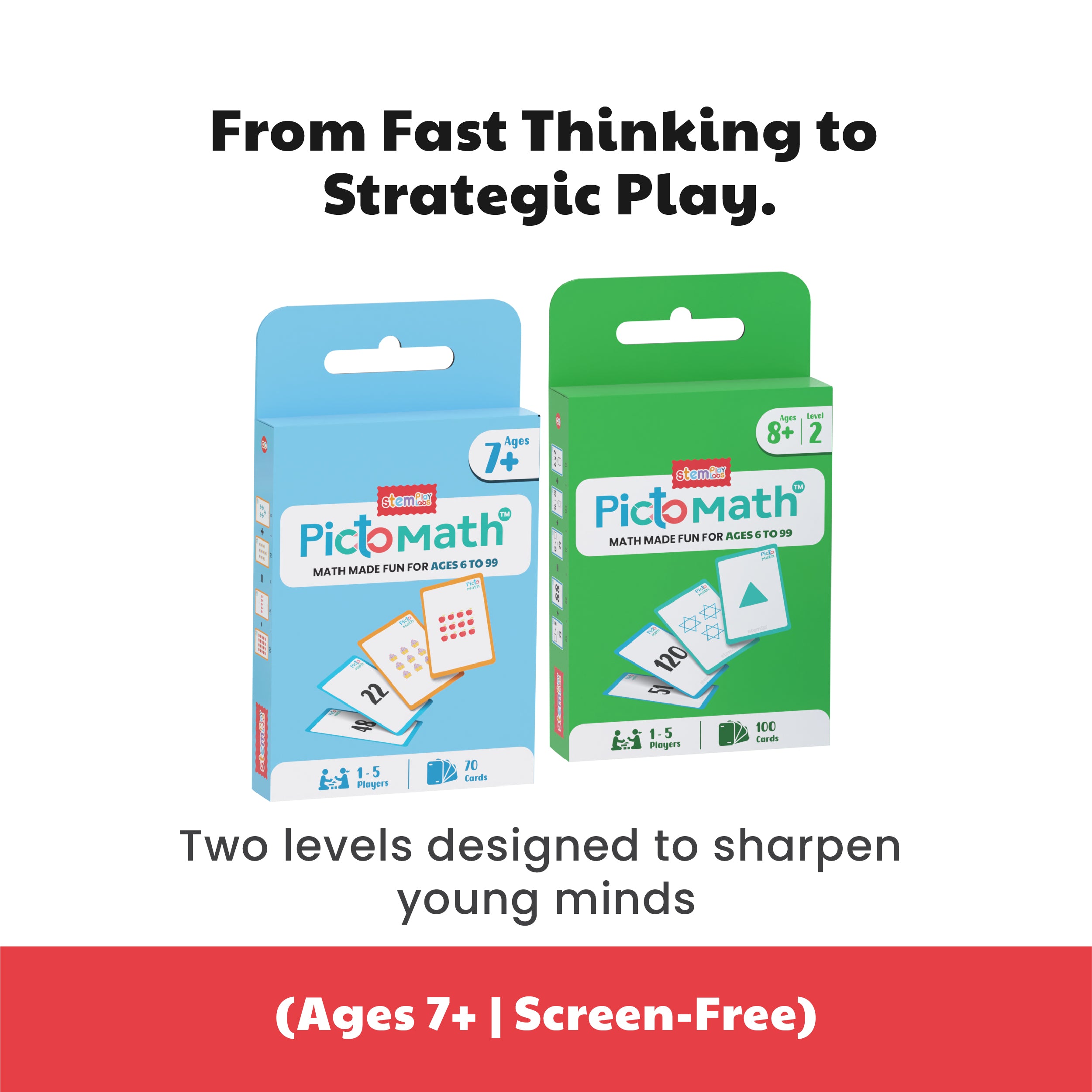 PictoMath 7+ & PictoMath 8+ [Level 2]