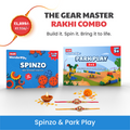 The Gear Master Rakhi Combo [Spinzo + Park Play]