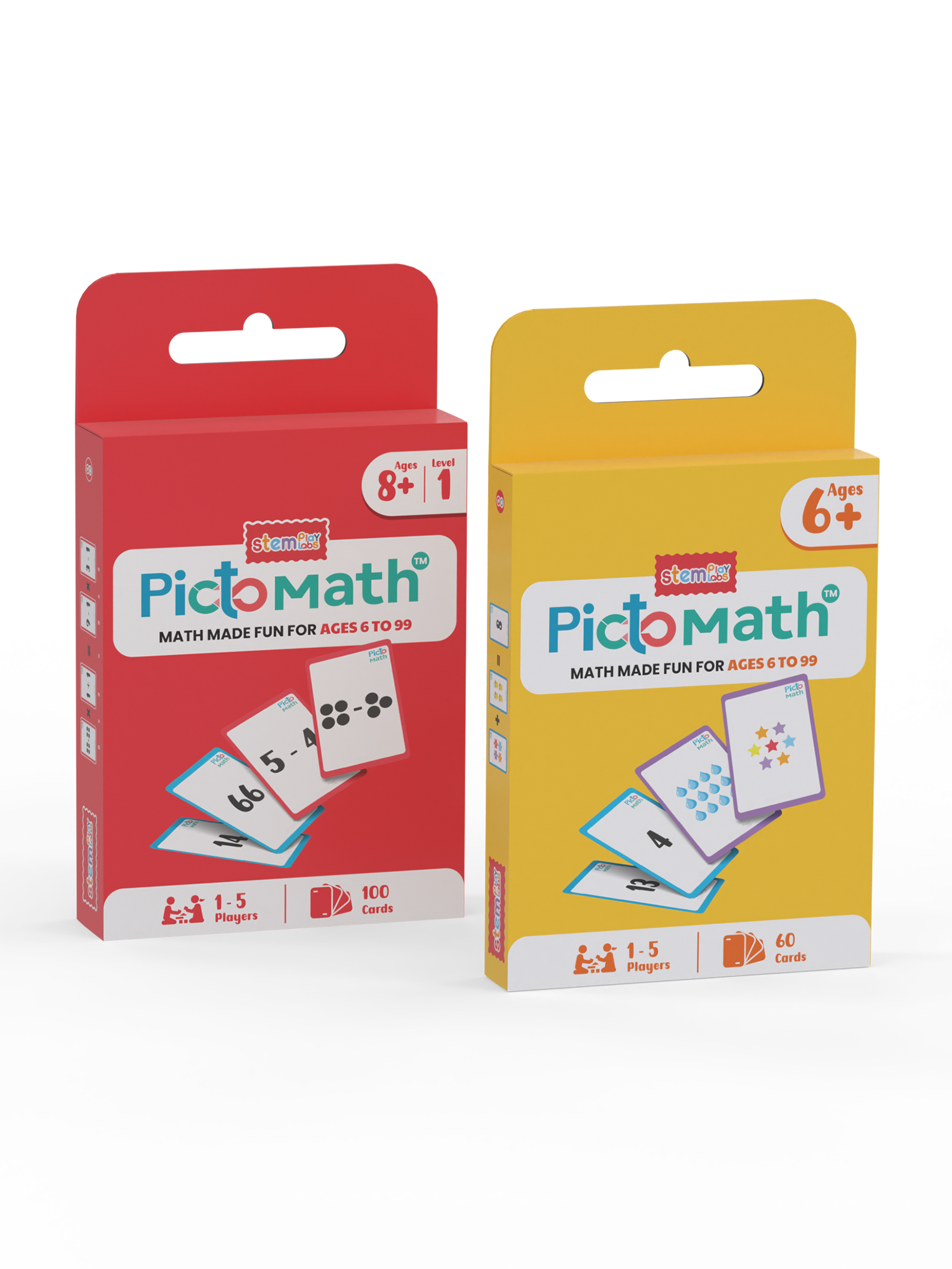 PictoMath 6+ & PictoMath 8+ [Level 1]