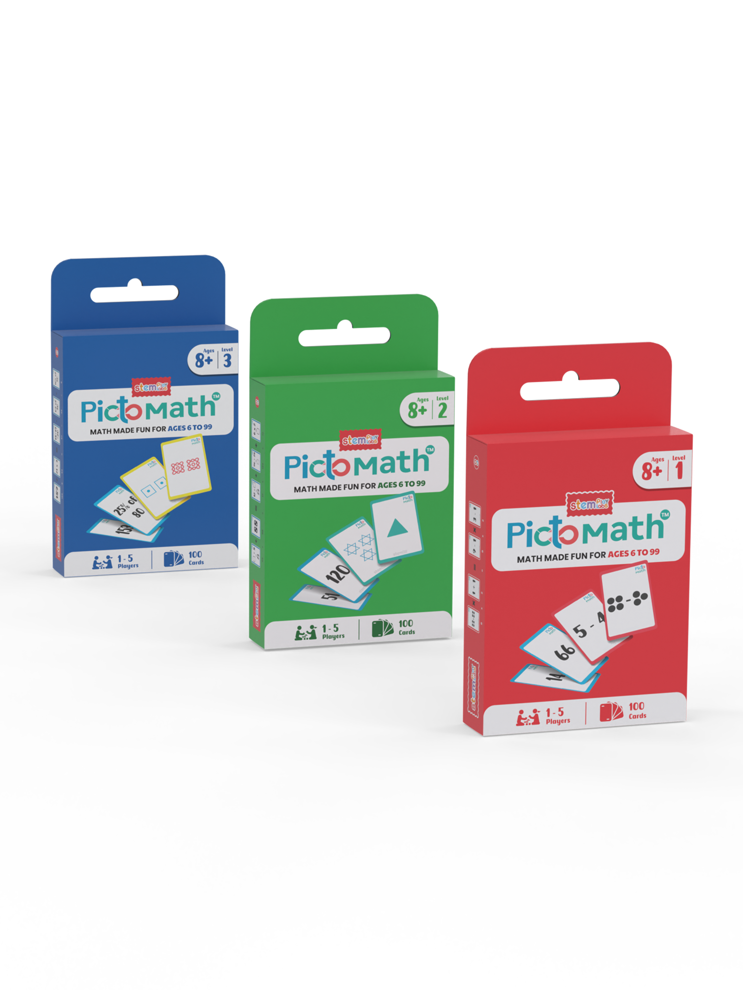 PictoMath 8+ [Levels 1,2&3]