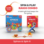Spin & Play Rakhi Combo [Spinzo + Spin it!]