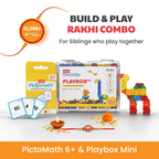 Build & Play Rakhi Combo [PictoMath 6+ & PlayBox Mini]