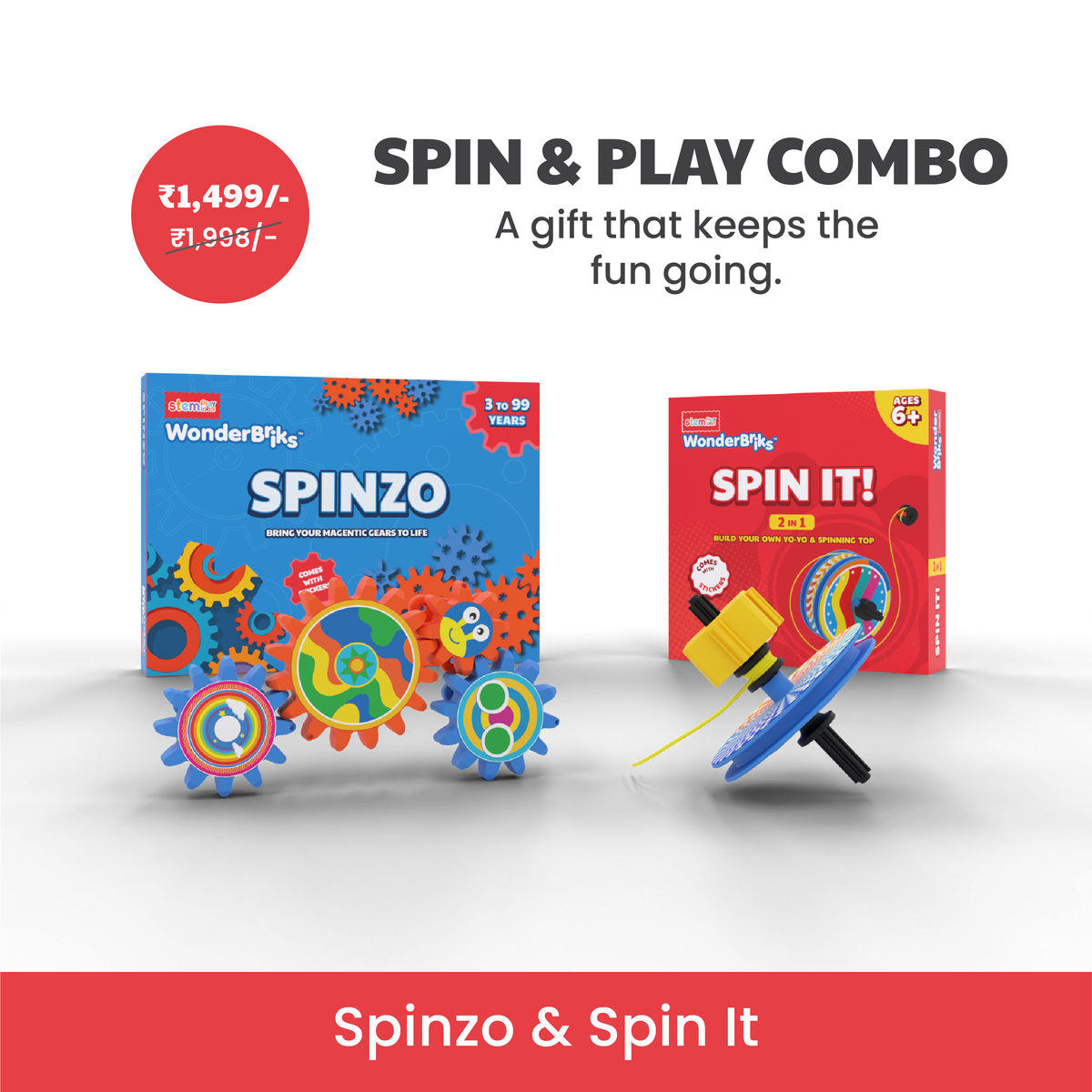 Spin & Play Combo [Spinzo + Spin it!]