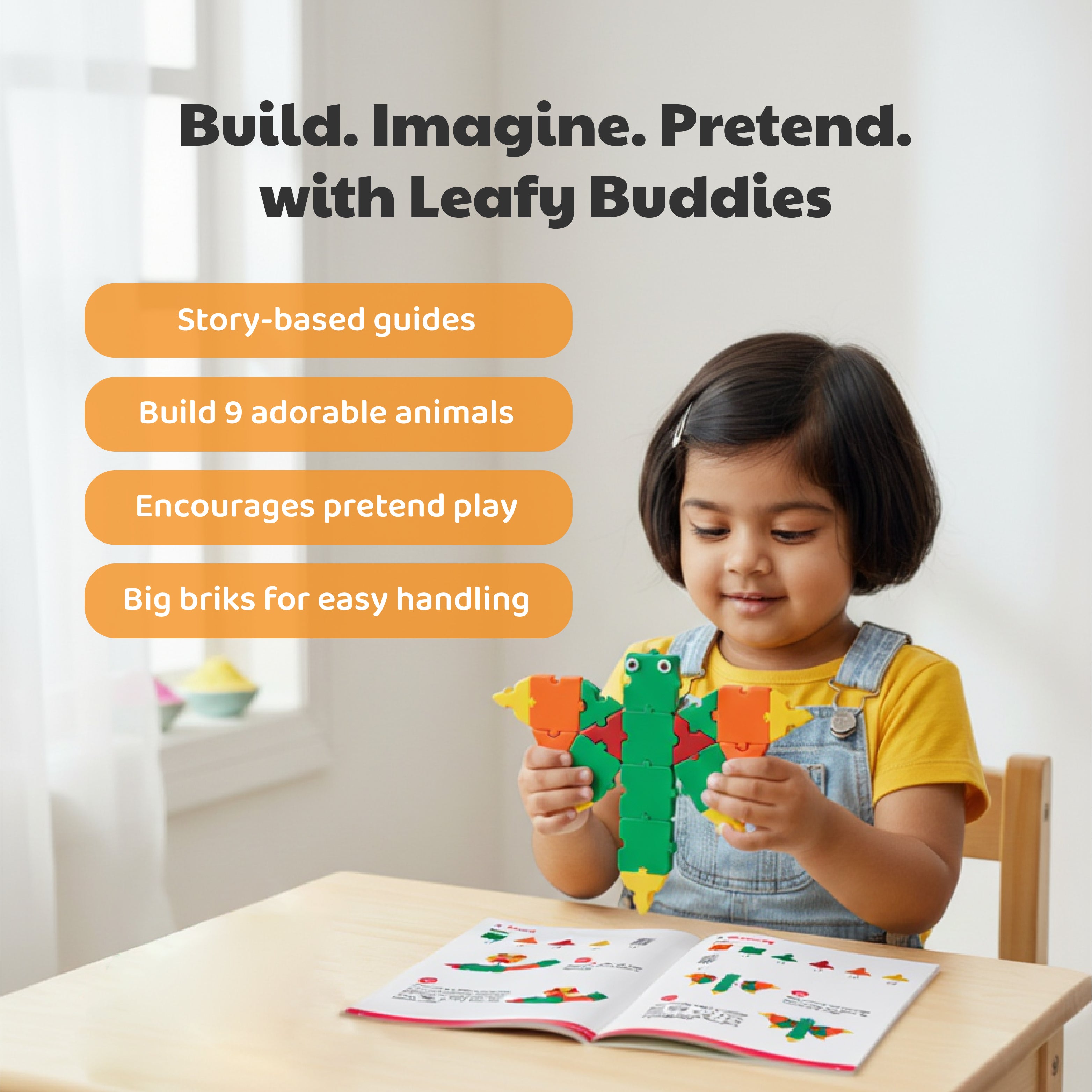Connect & Stack + Leafy Buddies [3-5yrs]