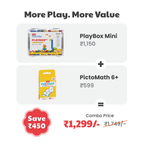 Build & Play Combo [PictoMath 6+ & PlayBox Mini]