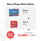 Spin & Play Rakhi Combo [Spinzo + Spin it!]