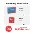 Spin & Play Combo [Spinzo + Spin it!]