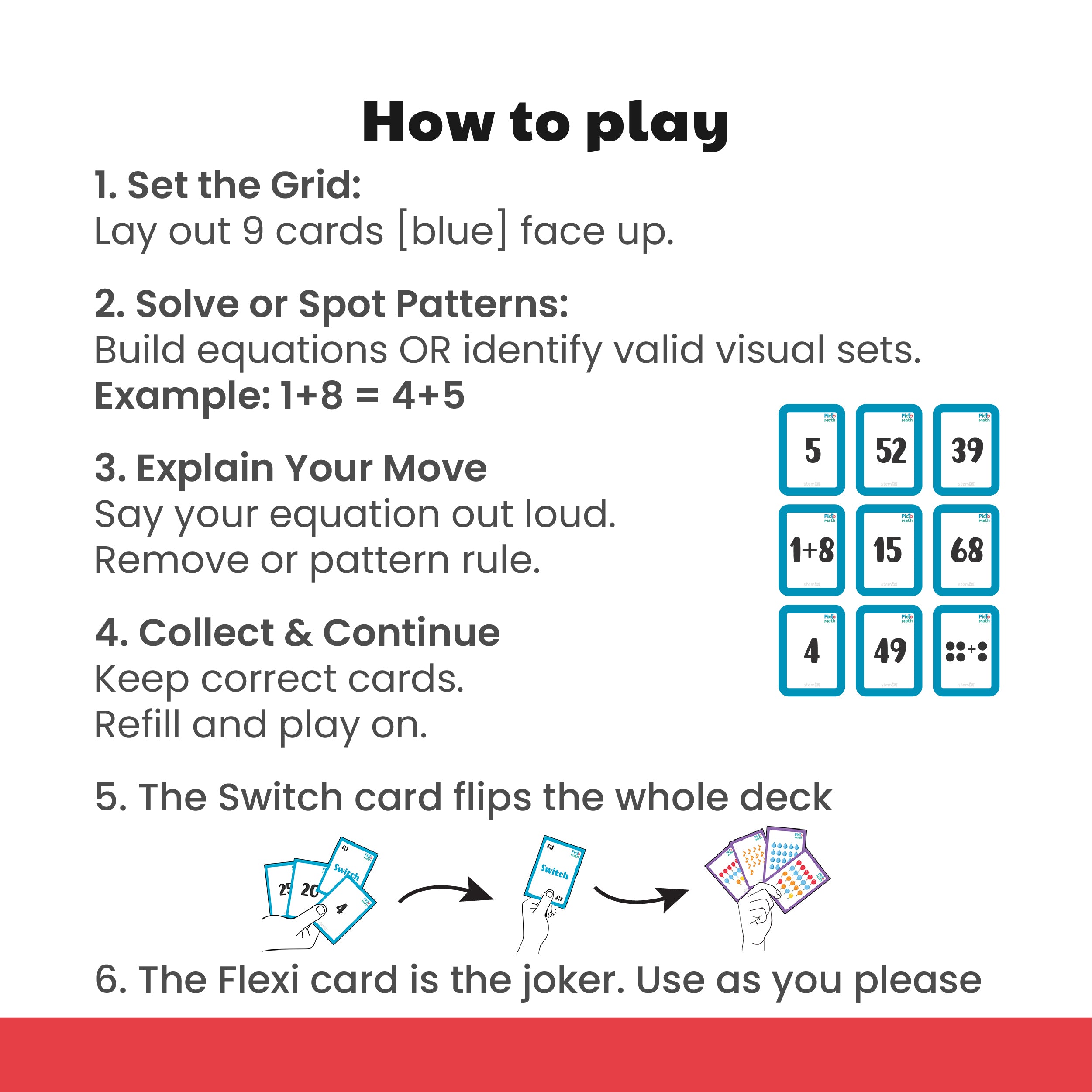 PictoMath 6+ & PictoMath 8+ [Level 1]