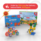 The Gear Master Rakhi Combo [Spinzo + Park Play]