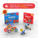 Spin & Play Rakhi Combo [Spinzo + Spin it!]
