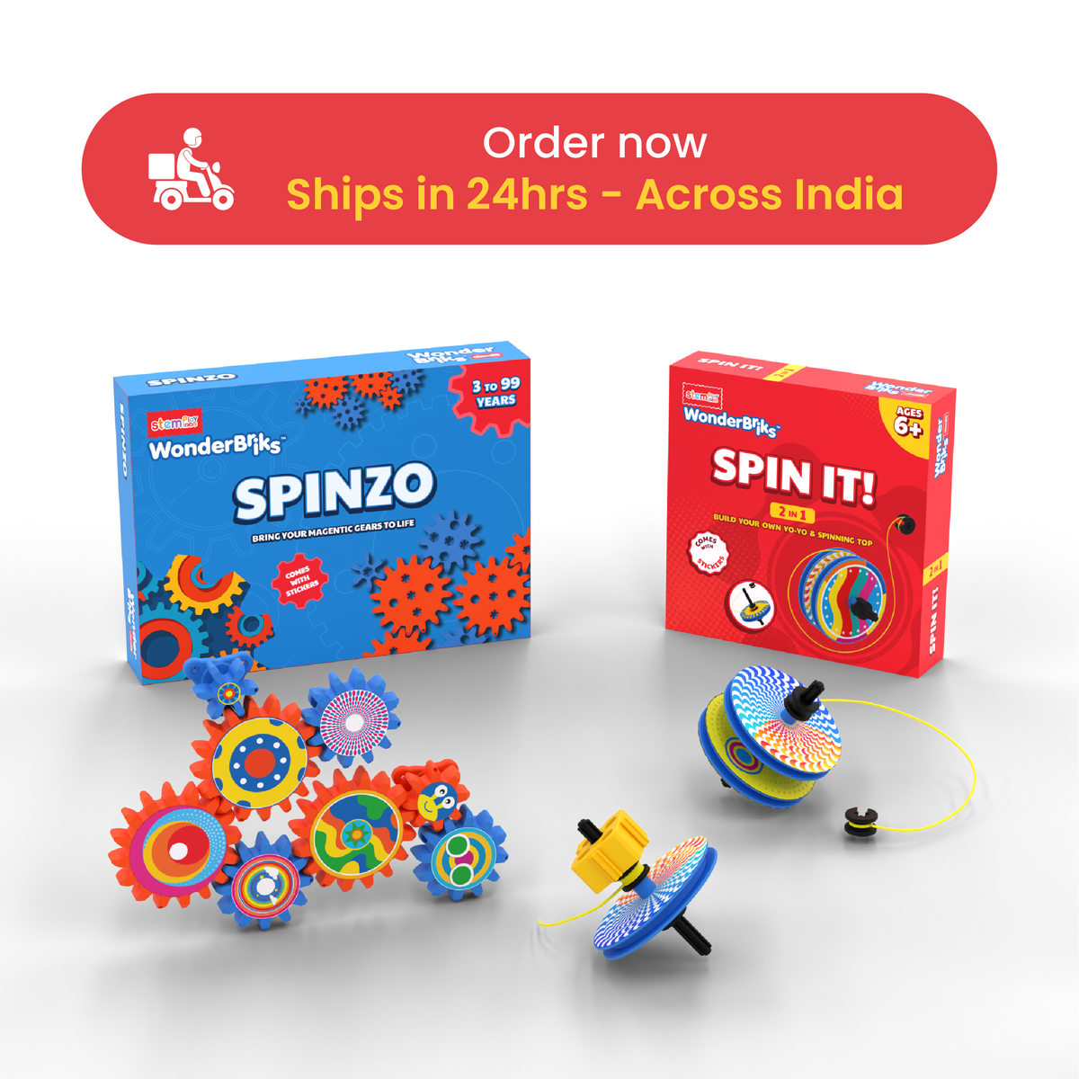 Spin & Play Combo [Spinzo + Spin it!]