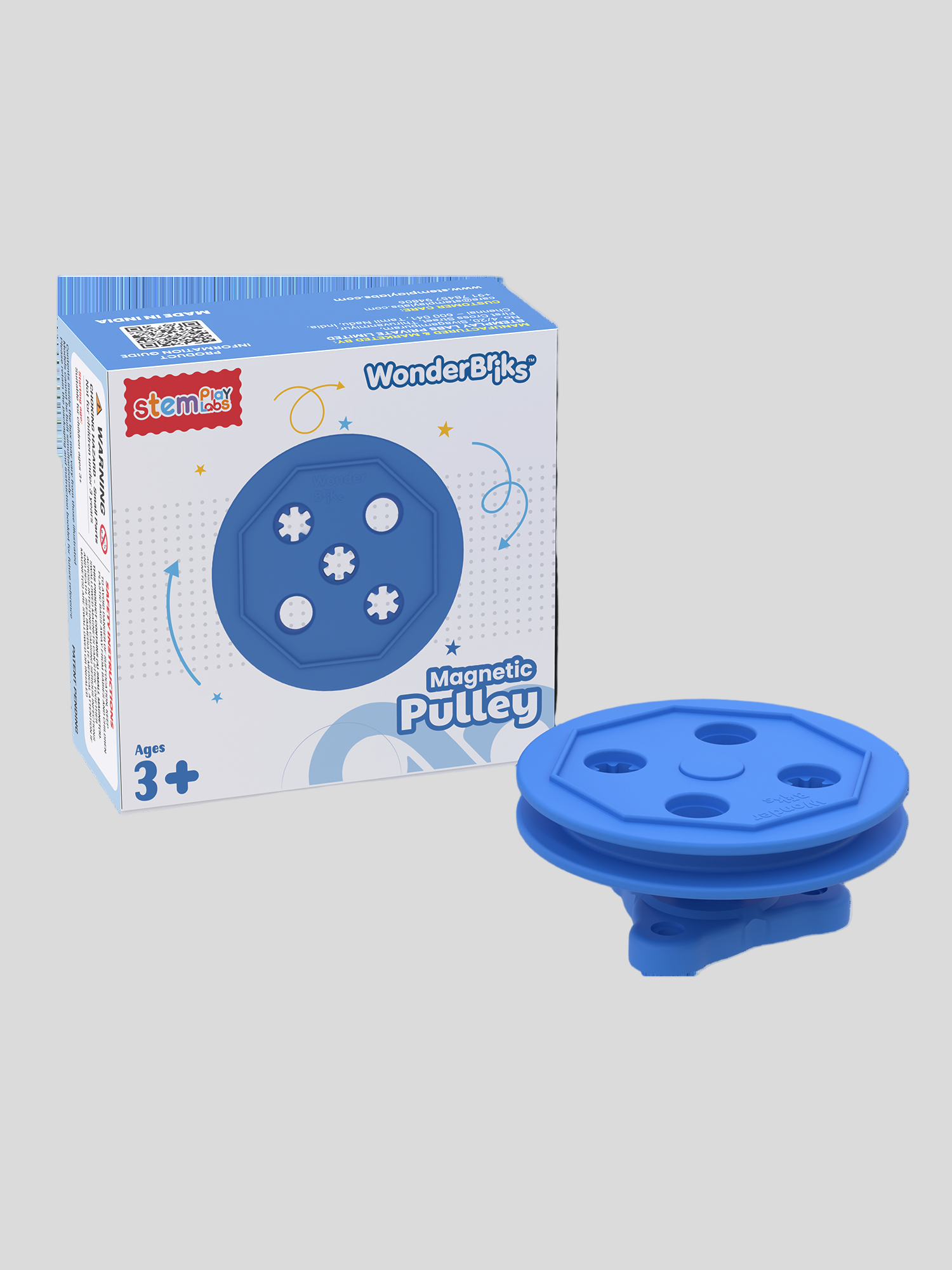 WonderBriks - Magnetic Pulley