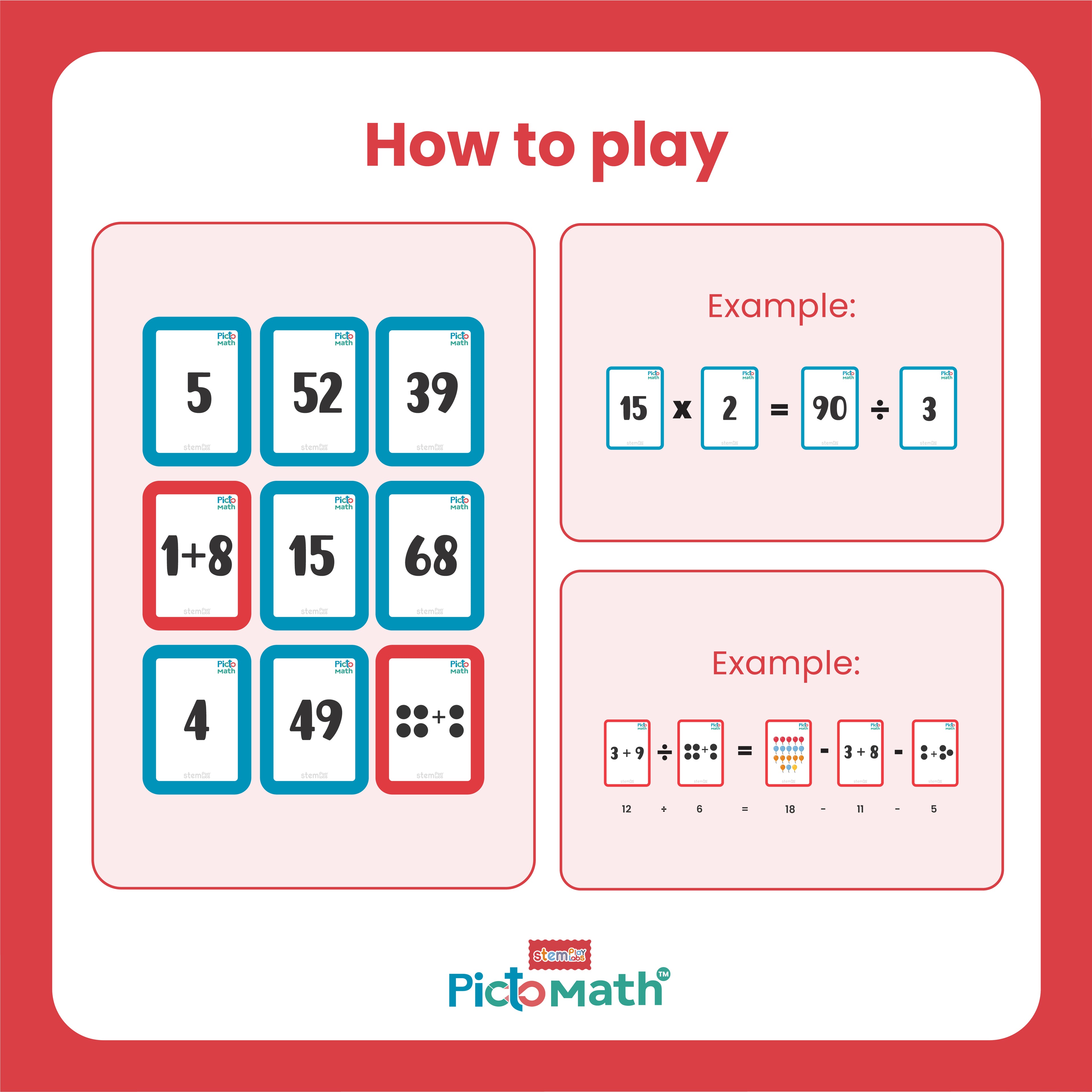 PictoMath 8+ [Level 1]