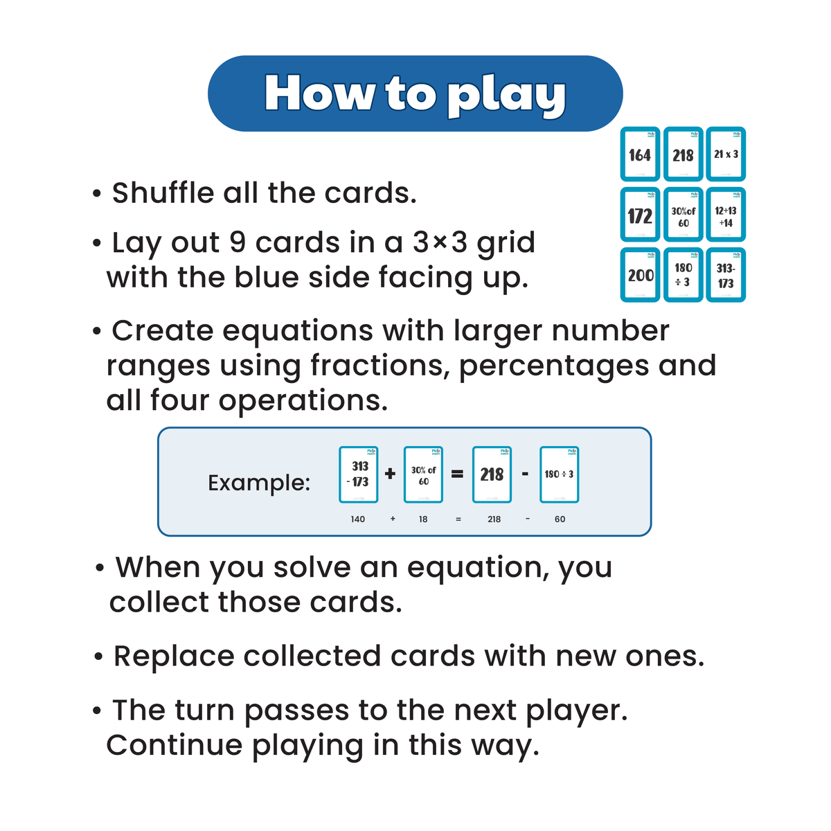 PictoMath Mastermind - For ages 8 -99 (Level 3)