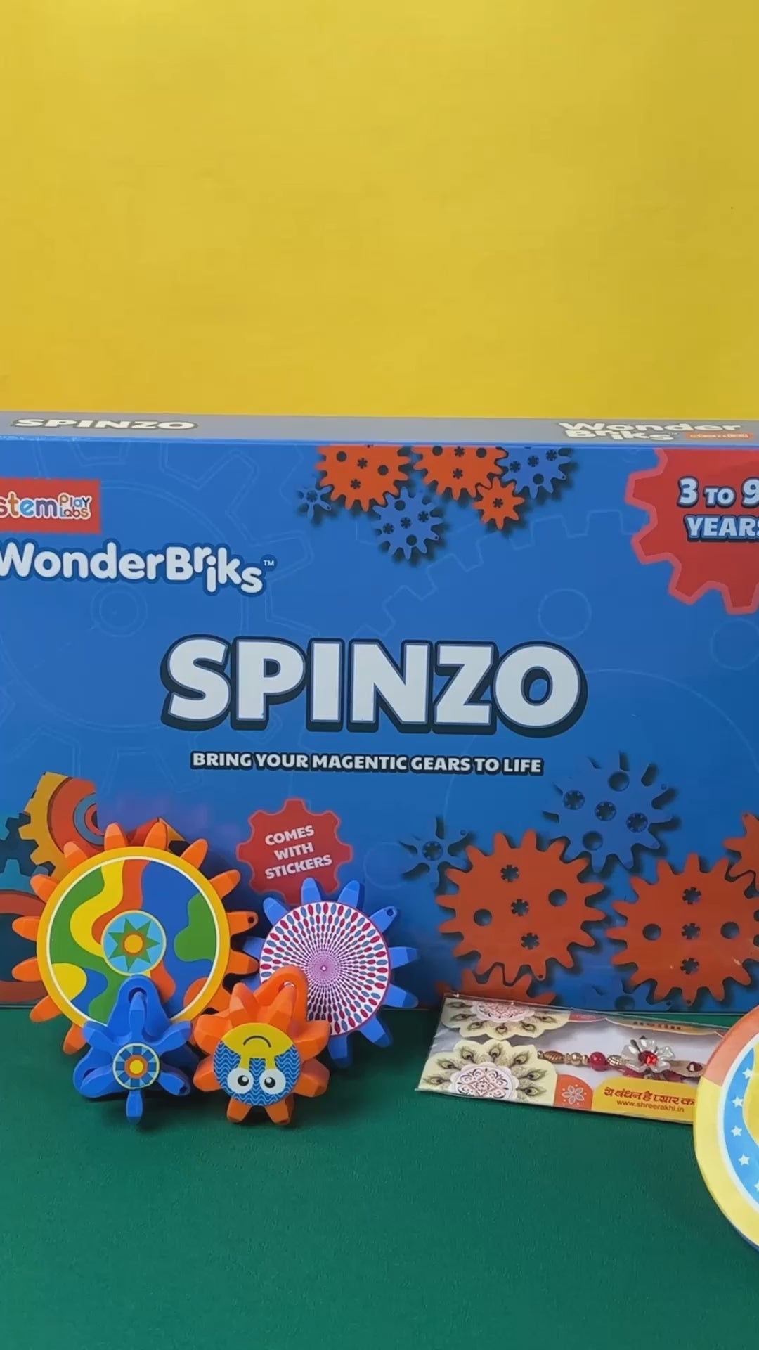 Spin & Play Rakhi Combo [Spinzo + Spin it!]